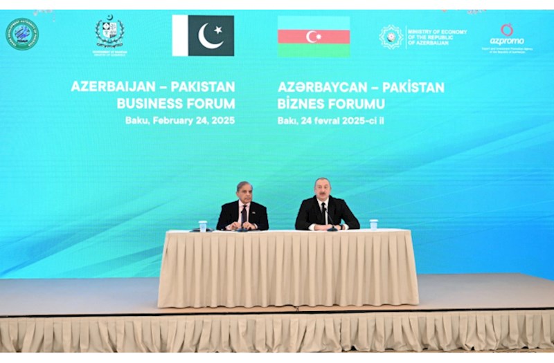 Bakıda Azərbaycan-Pakistan biznes forumu keçirilib