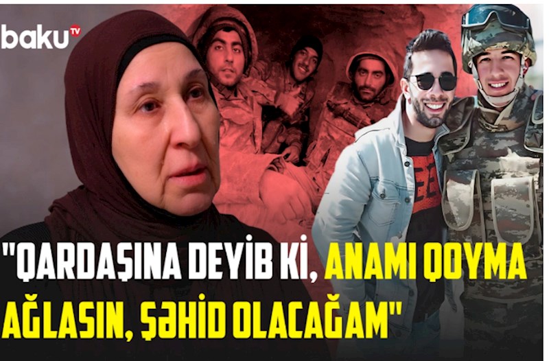 Oğlumun həyatının nöqtəsi qəfil qoyuldu: Anası şəhidin ölüm xəbərini necə öyrəndi? — VİDEO