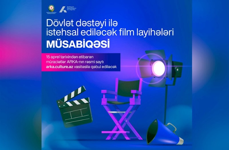 “Dövlət dəstəyi ilə istehsal ediləcək film layihələri" müsabiqəsi elan olunur