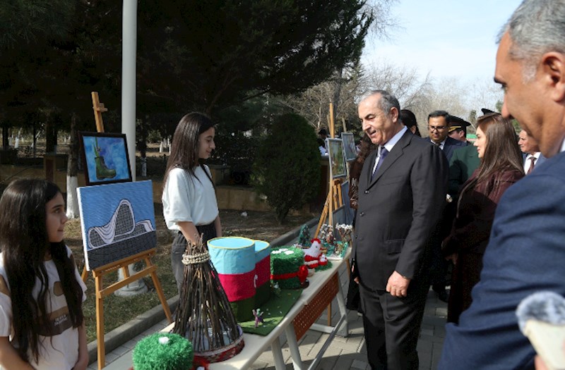 Hacıqabul rayonunda "Novruz” bayramı münasibətilə ümumrayon şənliyi keçirilib — FOTOLAR