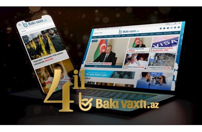 Bakıvaxtı.az 4 yaşında!