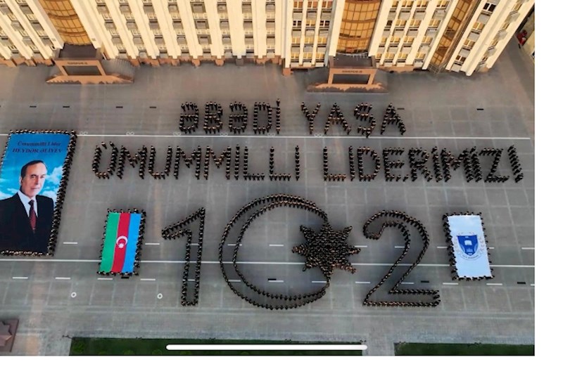 Polis Akademiyasının kursantlarından növbəti fləşmob — VİDEO (FOTOLAR)