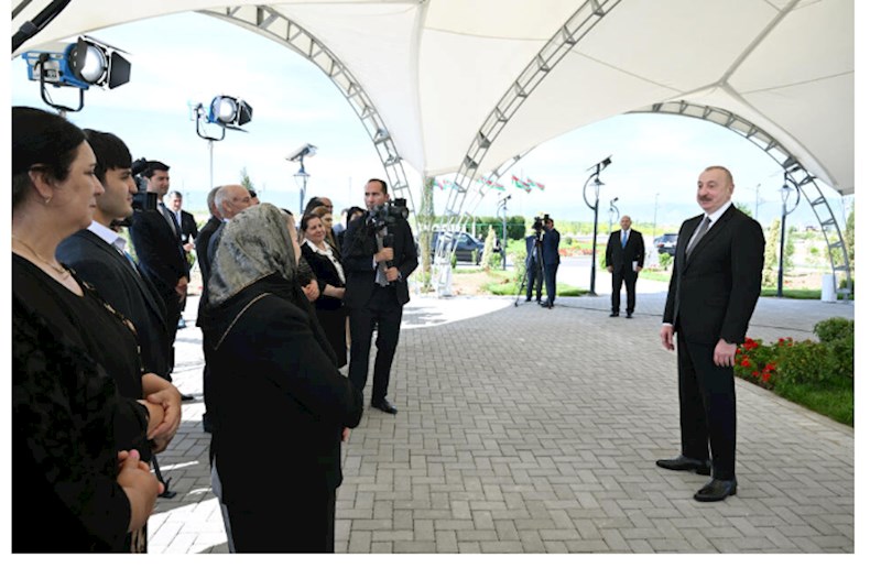 Prezident: İkinci mərhələdə Kəngərlidə daha çox ev tikiləcək
