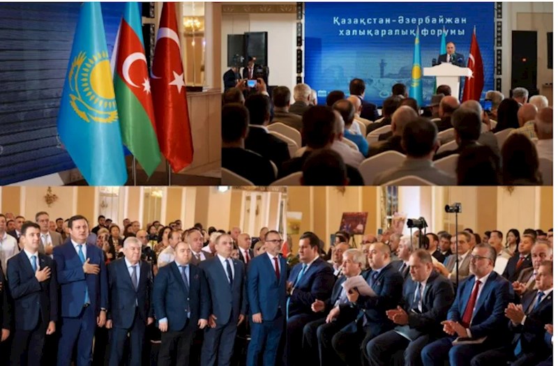Almatıda "Qazaxıstan-Azərbaycan Beynəlxalq Forumu-Qərbi Azərbaycana Qayıdış Çağırışları" baş tutdu — FOTO/VİDEO