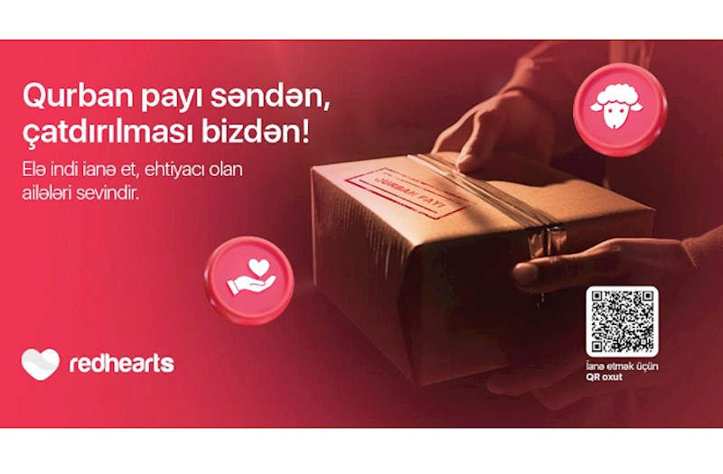 Qırmızı Ürəklər Fondu “Qurban payı” aksiyasına start verir 