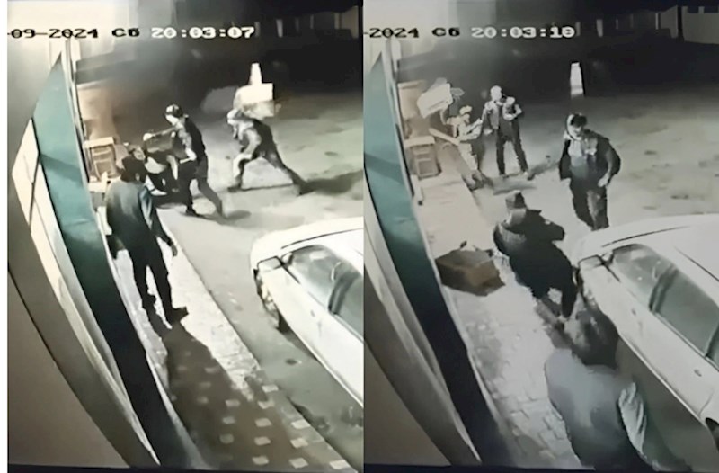 Bakıda 26 yaşlı gəncin qətlə yetirilməsinin ANBAAN VİDEOSU