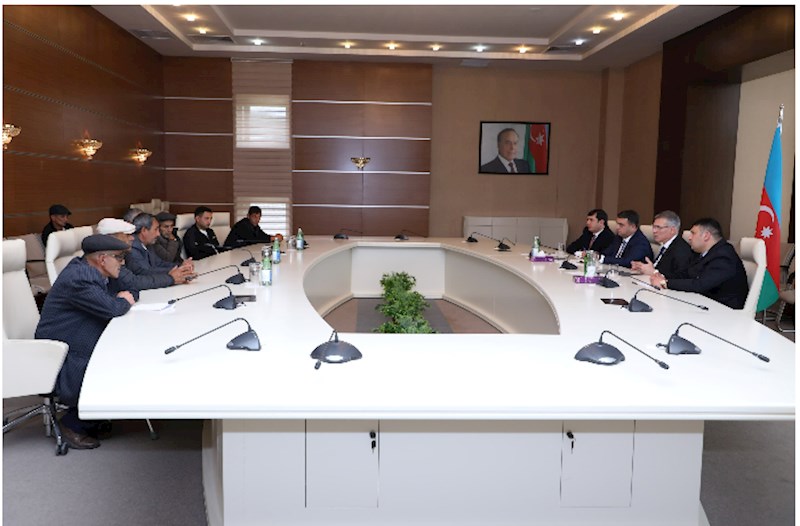 "Azəriqaz" İB-nin baş direktoru Qəbələ rayonunda vətəndaş qəbulu keçirib — FOTOLAR 