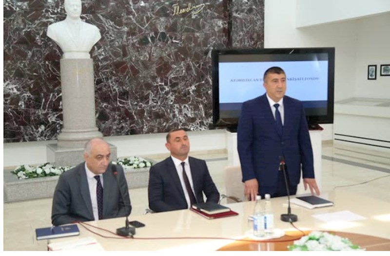 Hacıqabulda sahibkarlığın inkişafı ilə bağlı tədbir keçirilib — FOTOLAR