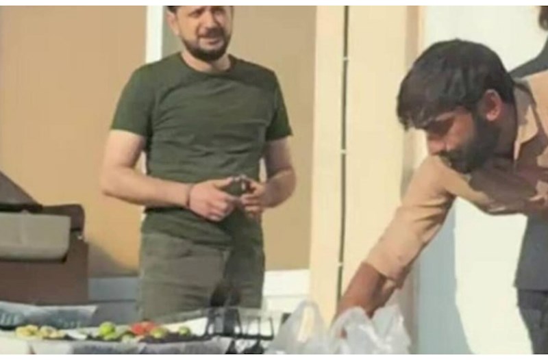 “Zelenski” Bakıda bankomatdan pul çıxardı — VİDEO