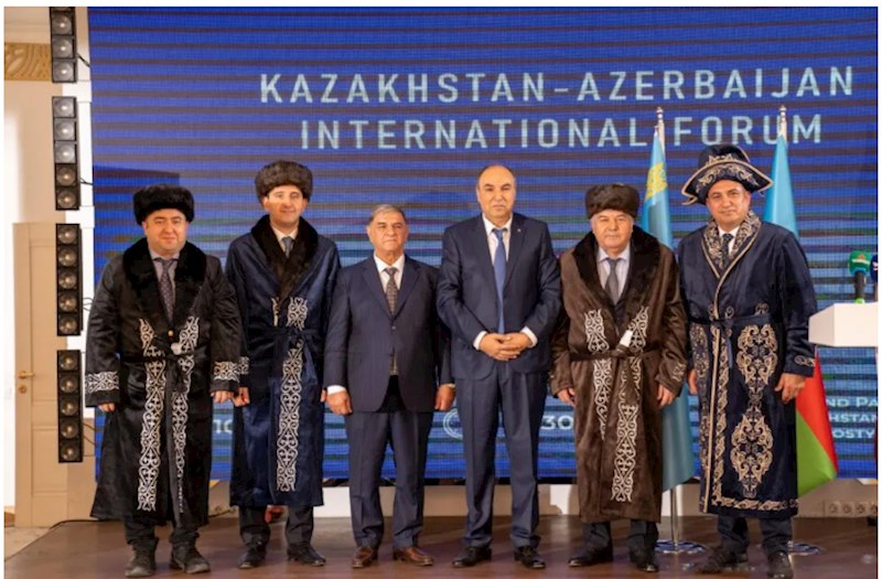 Azərbaycan heyəti Qazaxıstanda DATÜB tərəfindən təltif edildi — FOTOLAR