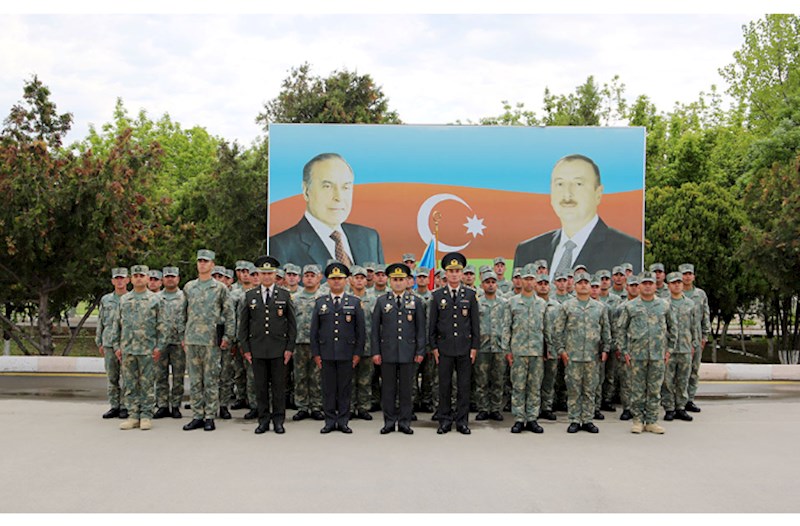 Əlahiddə Ümumqoşun Orduda buraxılış mərasimi… — VİDEO