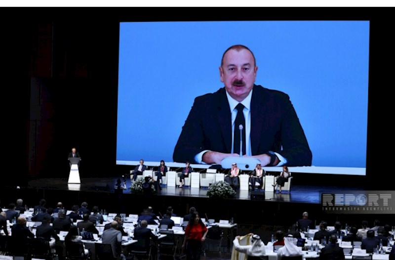 Prezident İlham Əliyev "GlobE Network"un altıncı plenar iclasının iştirakçılarına müraciət edib — YENİLƏNİB