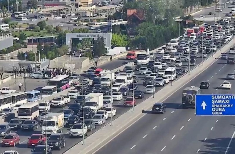 Tıxac olan yolların SİYAHISI