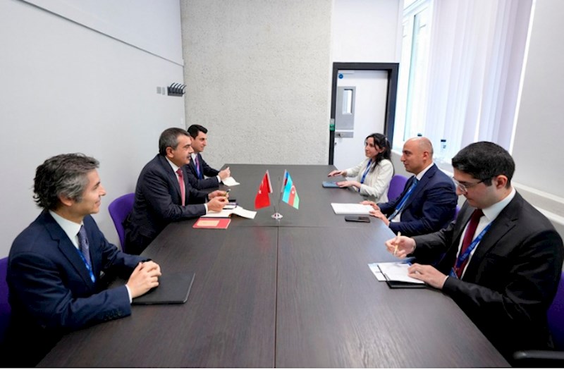 Emin Əmrullayev türkiyəli həmkarı ilə görüşüb