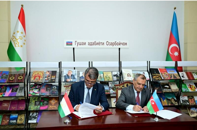 Tacikistan və Azərbaycan Milli kitabxanaları arasında memorandum imzalandı — FOTO 