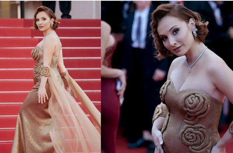 Ana olacağını qırmızı xalçada açıqladı — FOTOLAR