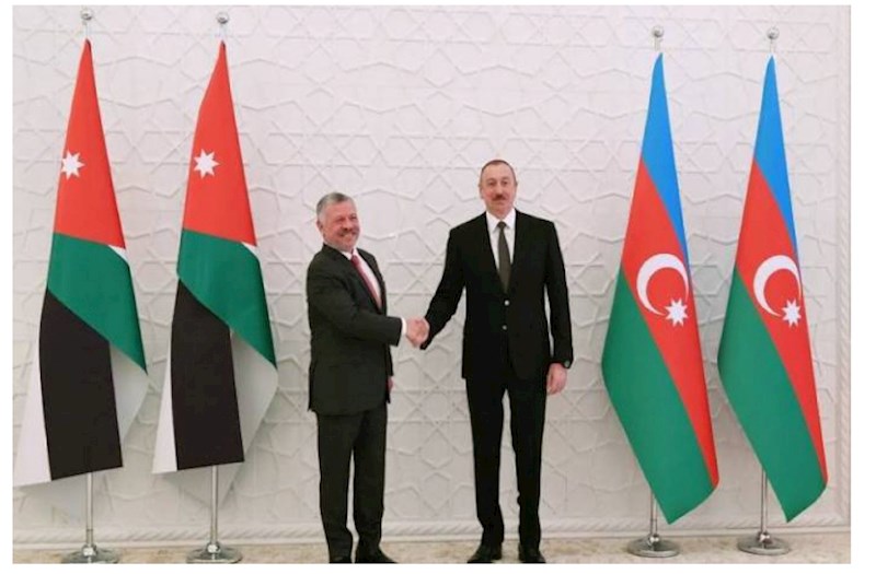 İlham Əliyev İordaniya Kralına təbrik ünvanlayıb