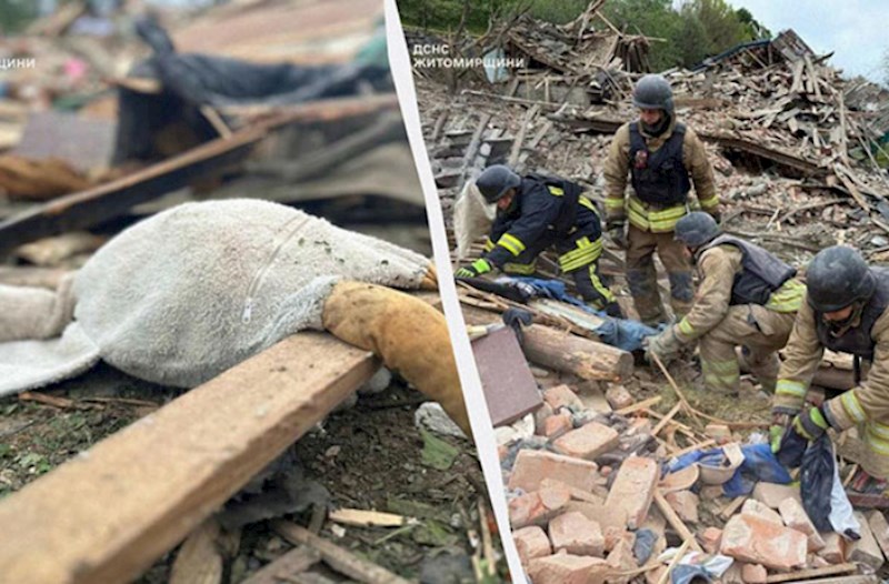 Ukraynaya kütləvi raket və PUA hücumu — Ölənlər var