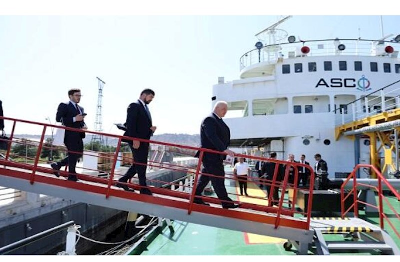 Sibiqa "Suraxanı" gəmi-muzeyini ziyarət etdi — FOTO