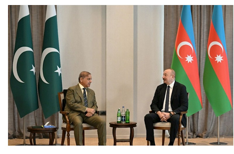 Laçında Prezident İlham Əliyevin Pakistanın Baş naziri ilə məhdud tərkibdə görüşü keçirilib — FOTO