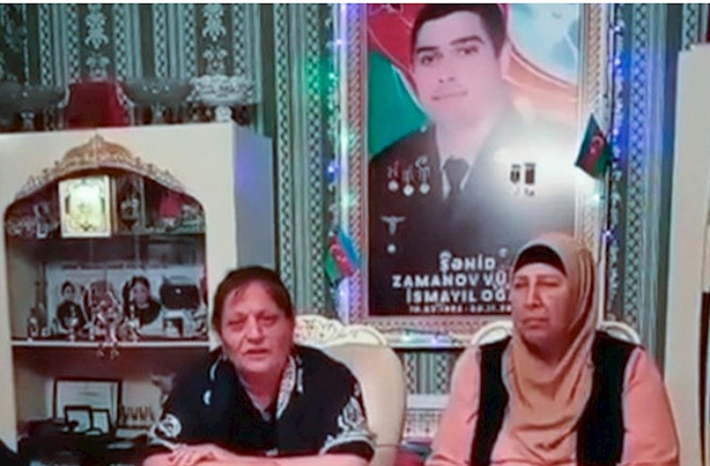 Şəhid anası yeni video yaydı 