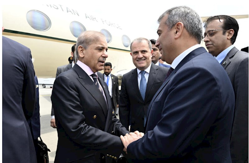 Məhəmməd Şahbaz Şərif Azərbaycana səfərə gəlib 