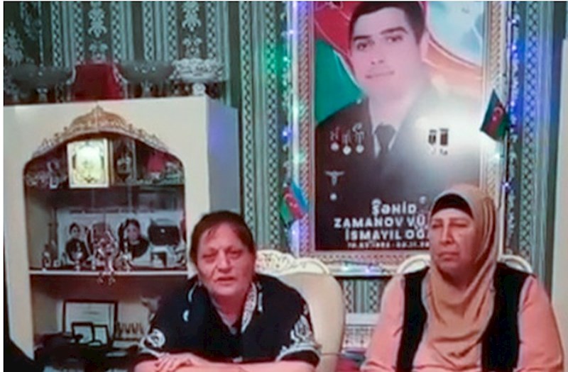 Şəhid anası yeni video yaydı 