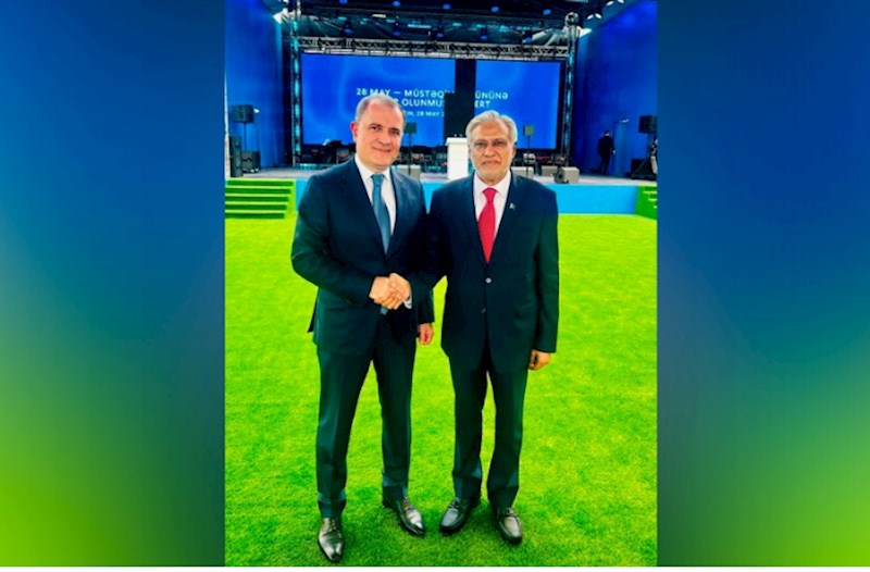 Ceyhun Bayramov pakistanlı həmkarı ilə görüşünə dair paylaşım edib 