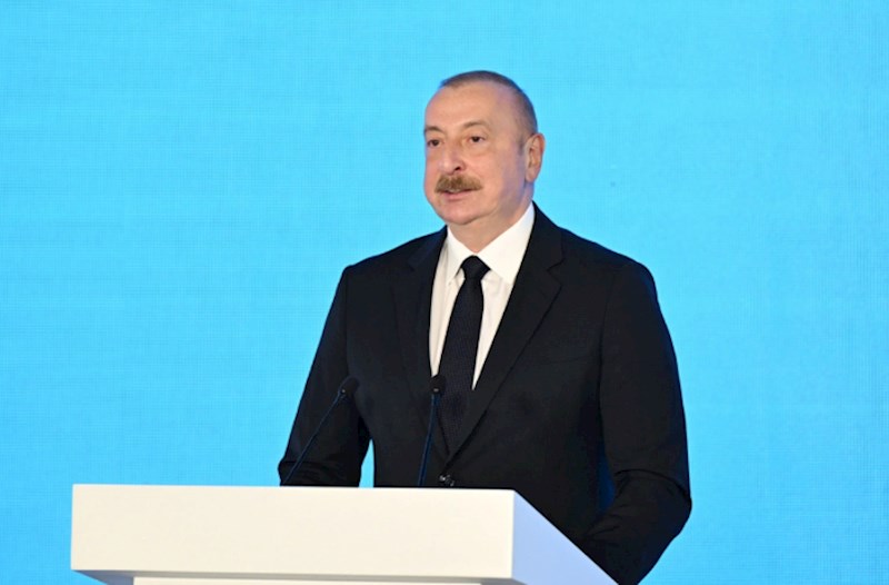Prezident: "Əminəm ki, Laçından bu gün üç ölkənin dünyaya verdiyi mesajlar lazımi ünvana çatacaq"