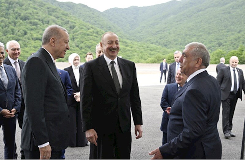 Prezidentlər Kəlbəcər-Laçın avtomobil yolunda görülən işlərlə tanış oldular — FOTOLAR