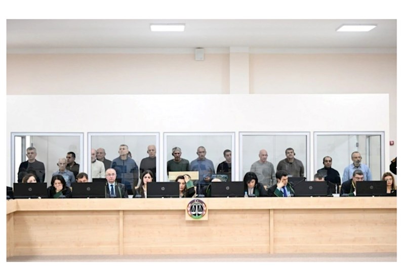 Hərbi cinayətlər törətməkdə təqsirləndirilən erməniəsilli şəxslərin məhkəməsi keçirilir 