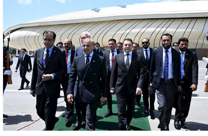 Şahbaz Şərifin Azərbaycana səfəri başa çatdı 