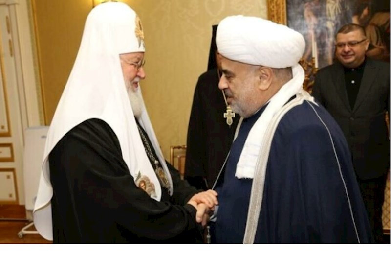 Patriarx Kirill Allahşükür Paşazadə ilə görüşdü