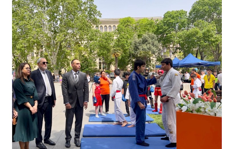 Heydər Əliyevin 102-ci ildönümünə həsr edilmiş idman festivalı keçirilib — FOTOLAR