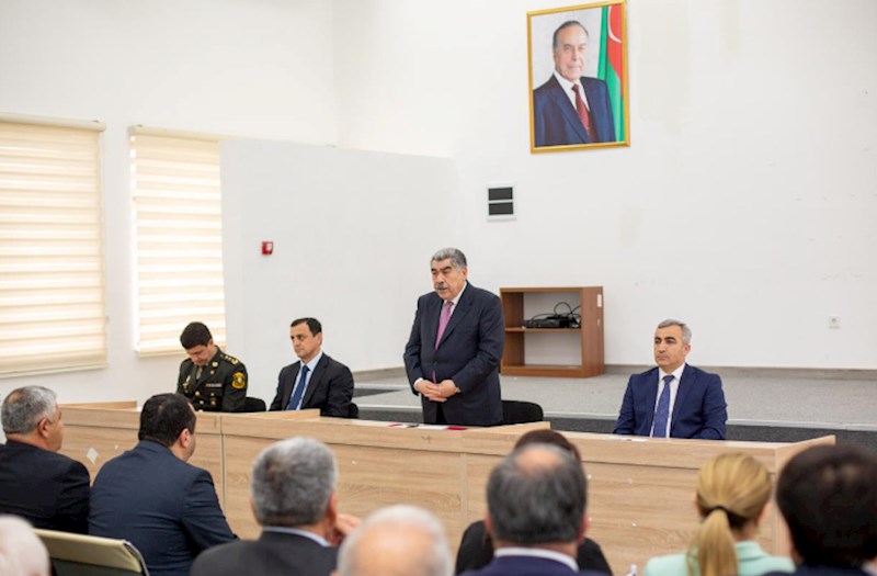 Rüstəm Xəlilov Şorsulu kənd sakinlərinin problemlərini dinləyib — FOTOLAR