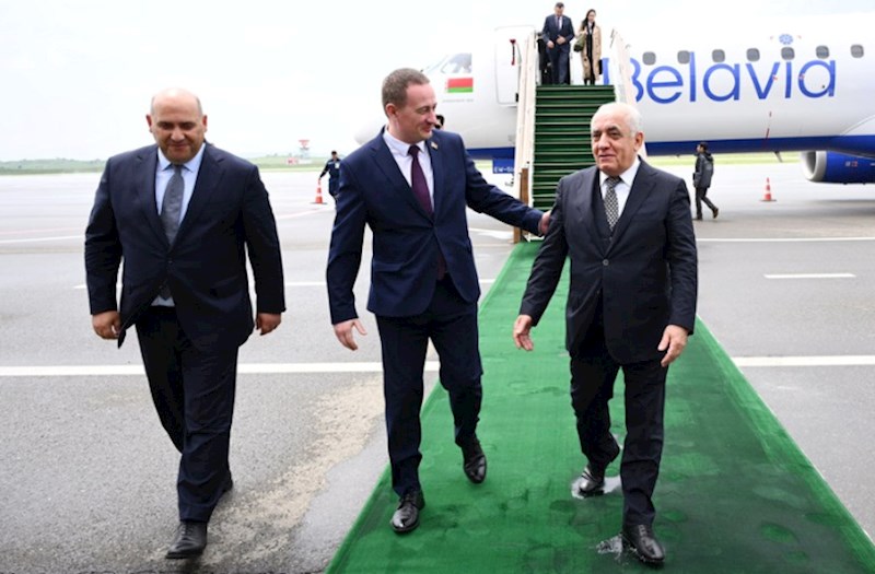 Belarusun Baş naziri Ağdama gəlib