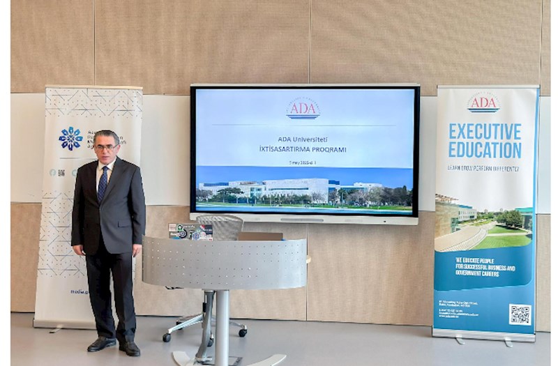 ADA Universitetində media nümayəndələri üçün “Data jurnalistikası” mövzusunda təlim keçirilib