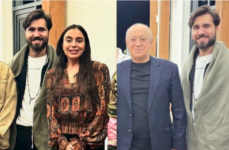 Çingiz Leyla Əliyeva və Kəmaləddin Heydərovla bir arada — FOTOLAR