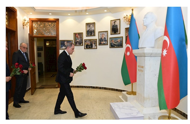 Ceyhun Bayramov Azərbaycanın İraqdakı səfirliyində olub — FOTOLAR