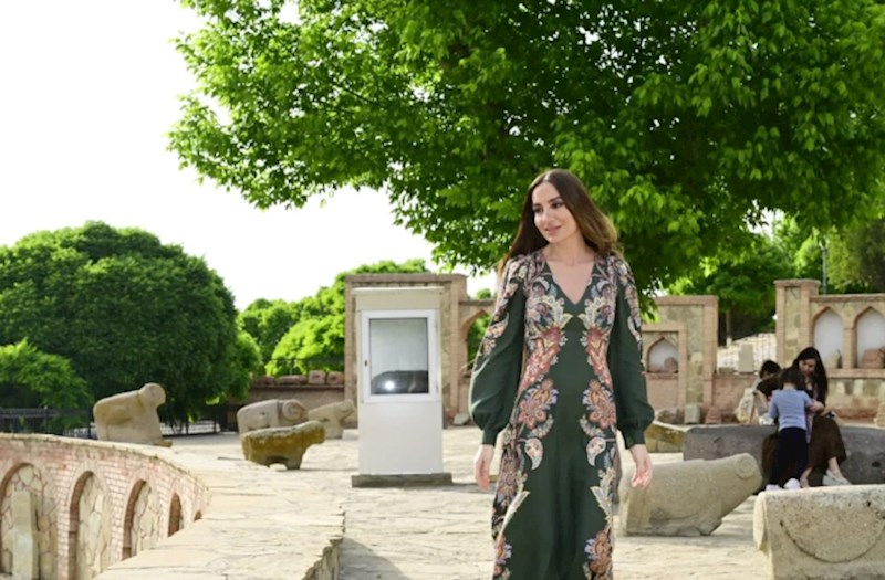 Arzu Əliyevadan Naxçıvanla bağlı yeni kadrlar — VİDEO