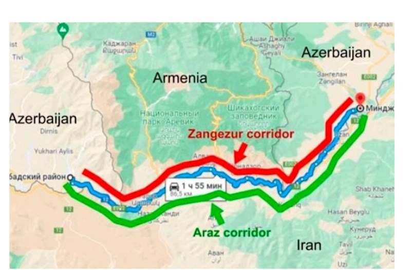 "Araz dəhlizi və Zəngəzur dəhlizi bir-birinə zidd deyil" - Politoloq 