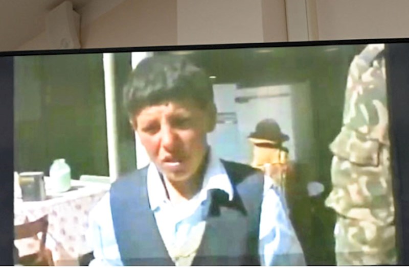 Videodakı uşaq o imiş...