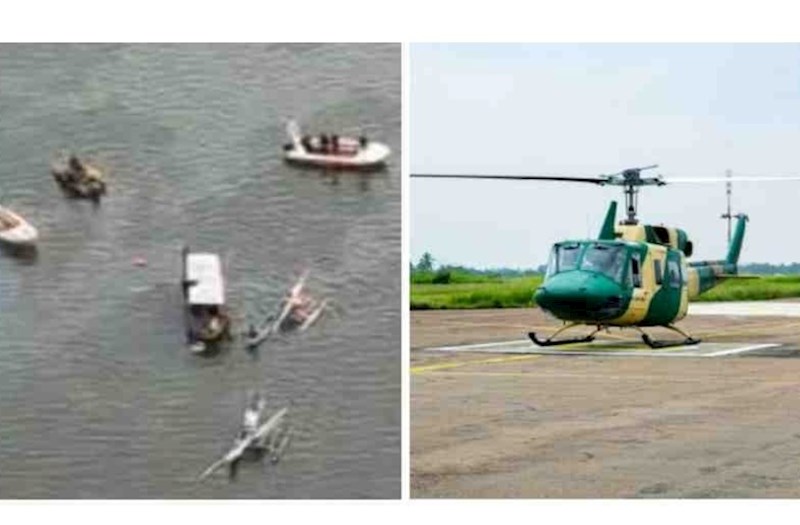 Hərbi helikopter qəzaya uğradı: Ölənlər var