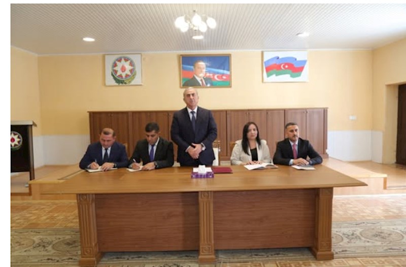 Hacıqabul RİH-də növbəti vətəndaş qəbulu keçirilib — FOTOLAR