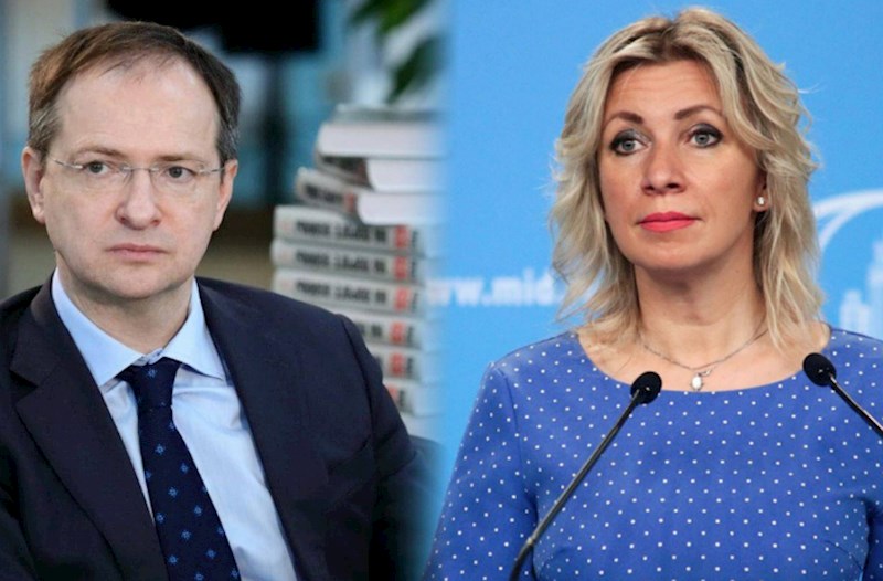 Medinskinin sərsəm açıqlamasına Zaxarovadan REAKSİYA — "Qarabağ Azərbaycandır"