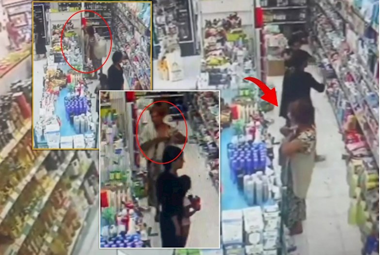 Bakıda qaraçılar mağazanı talan etdi —  ANBAAN GÖRÜNTÜLƏR 