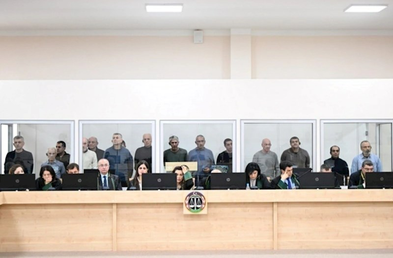Hərbi cinayətlər törətməkdə təqsirləndirilən erməniəsilli şəxslərin məhkəməsi keçirilir 
