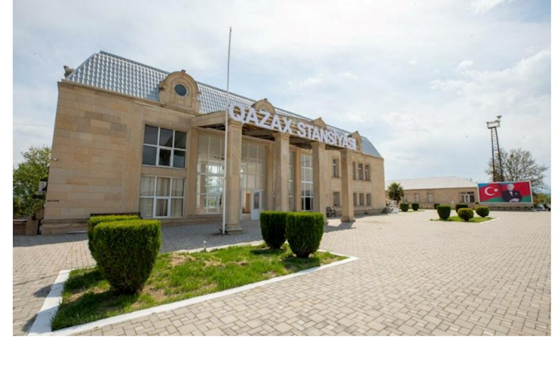 Sabahdan Qazaxa ilk dəfə sürətli qatarlarla sərnişindaşımaya başlanılır —  FOTOLAR 