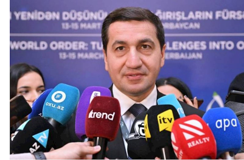Hikmət Hacıyev: "Xəzər dənizi ayırıcı deyil, birləşdirici faktordur" 