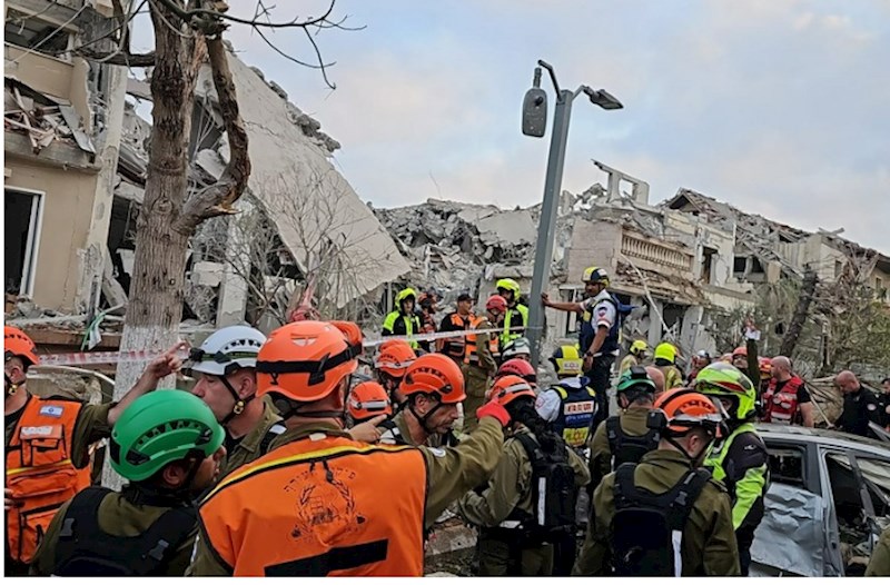 İranın İsrailə dördüncü dalğa hücumları nəticəsində 2 nəfər, 21 nəfər yaralanıb — YENİLƏNİB